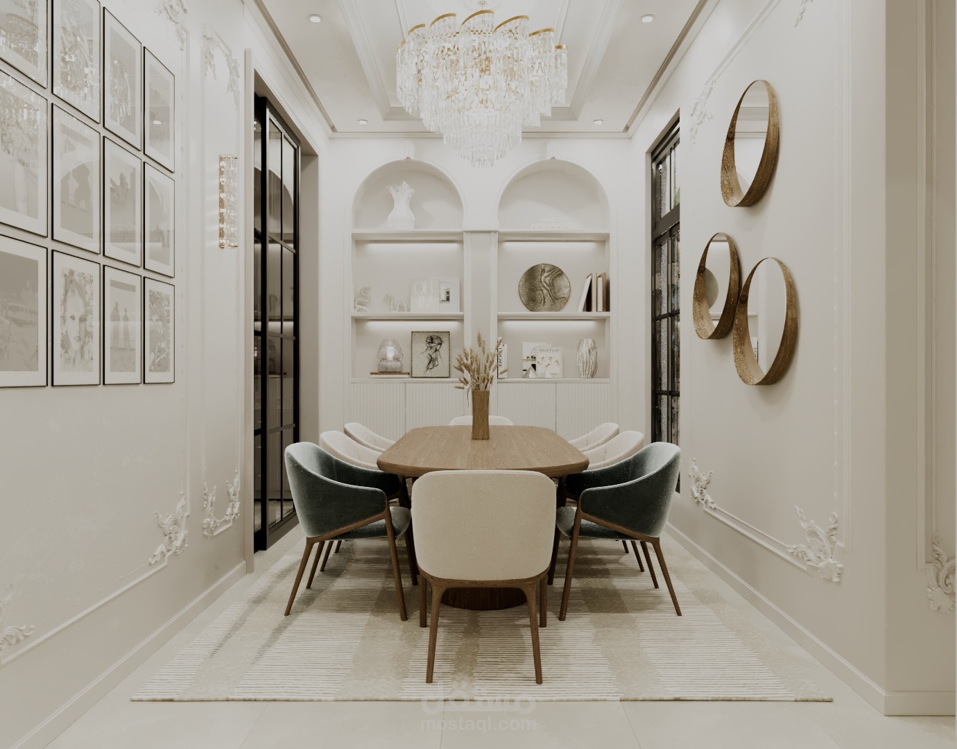 Apartment Interior Design – Warm Style