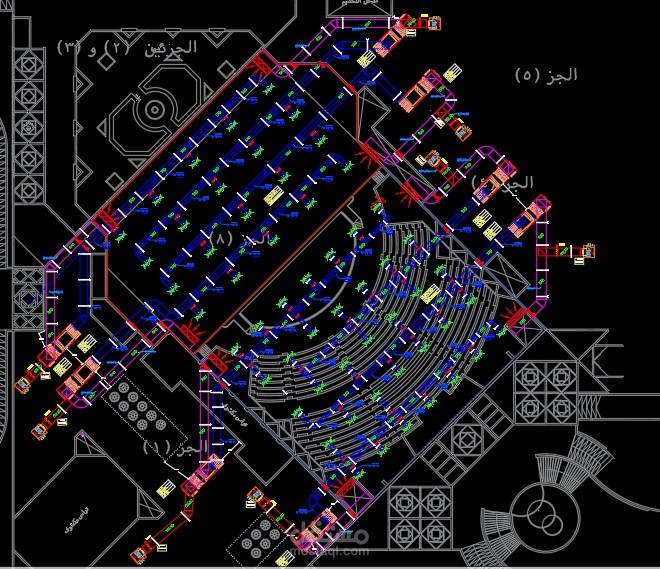 تصميم نظام تكييف مركزي متكامل مع رسومات وحسابات دقيقة