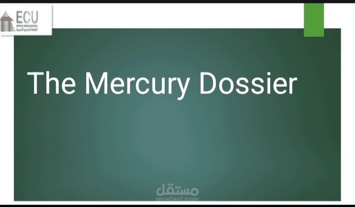 The mercury dossiers