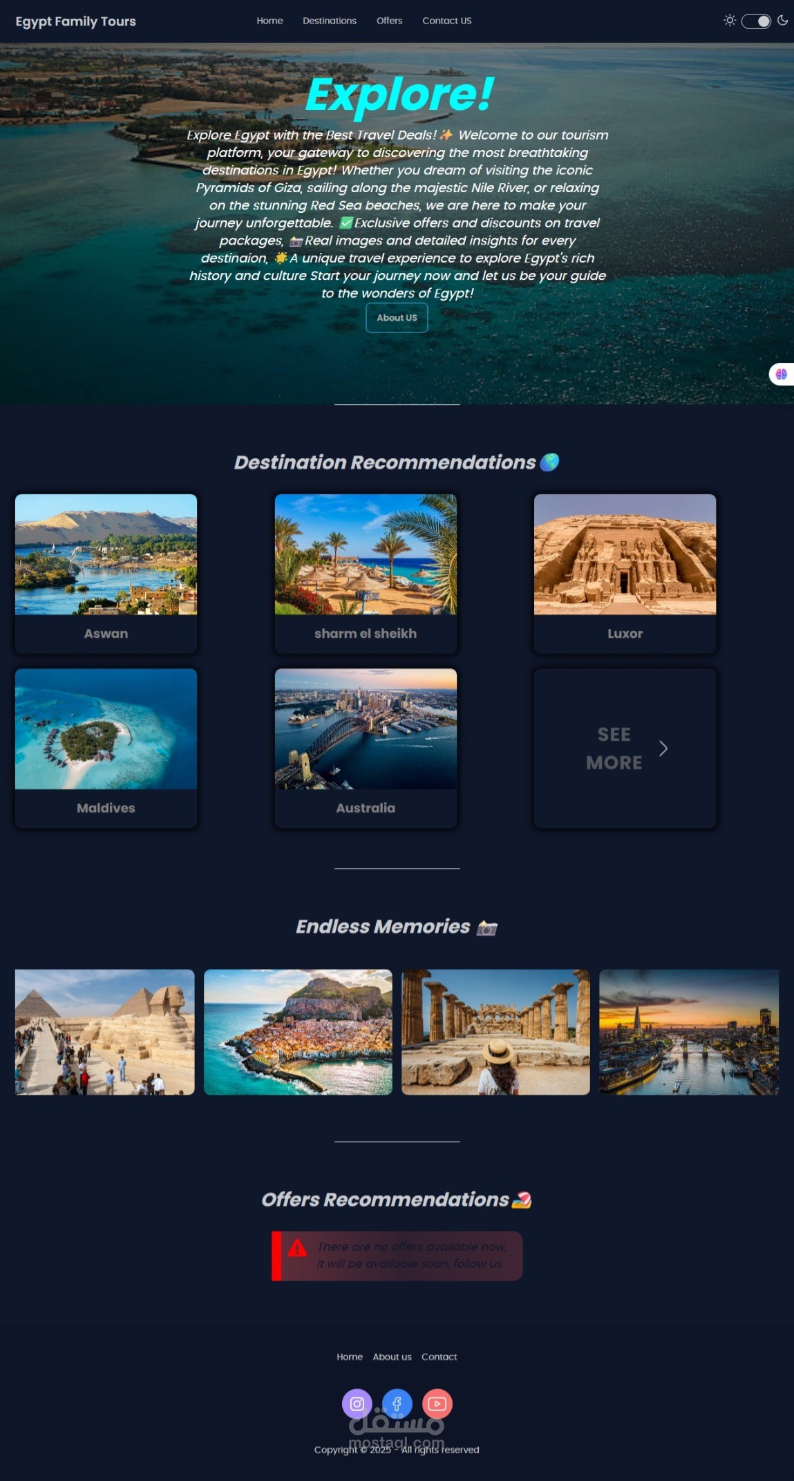 Pharaonia – Tourism Platform in Egypt