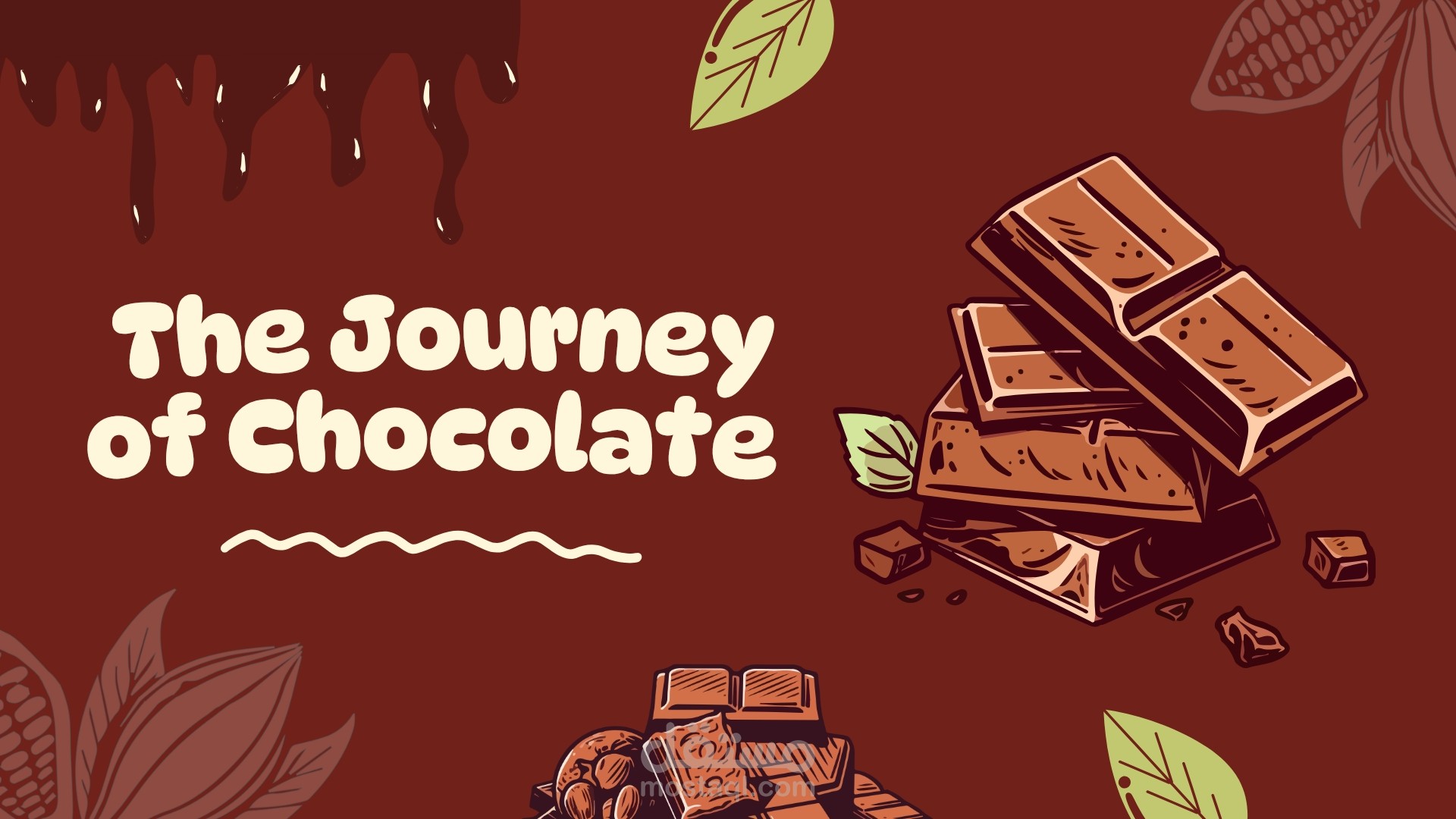 كان هذا تصميم لمحل شوكولاته طلبه العميل كي ينشره علي مواقع التواصل الاجتماعي