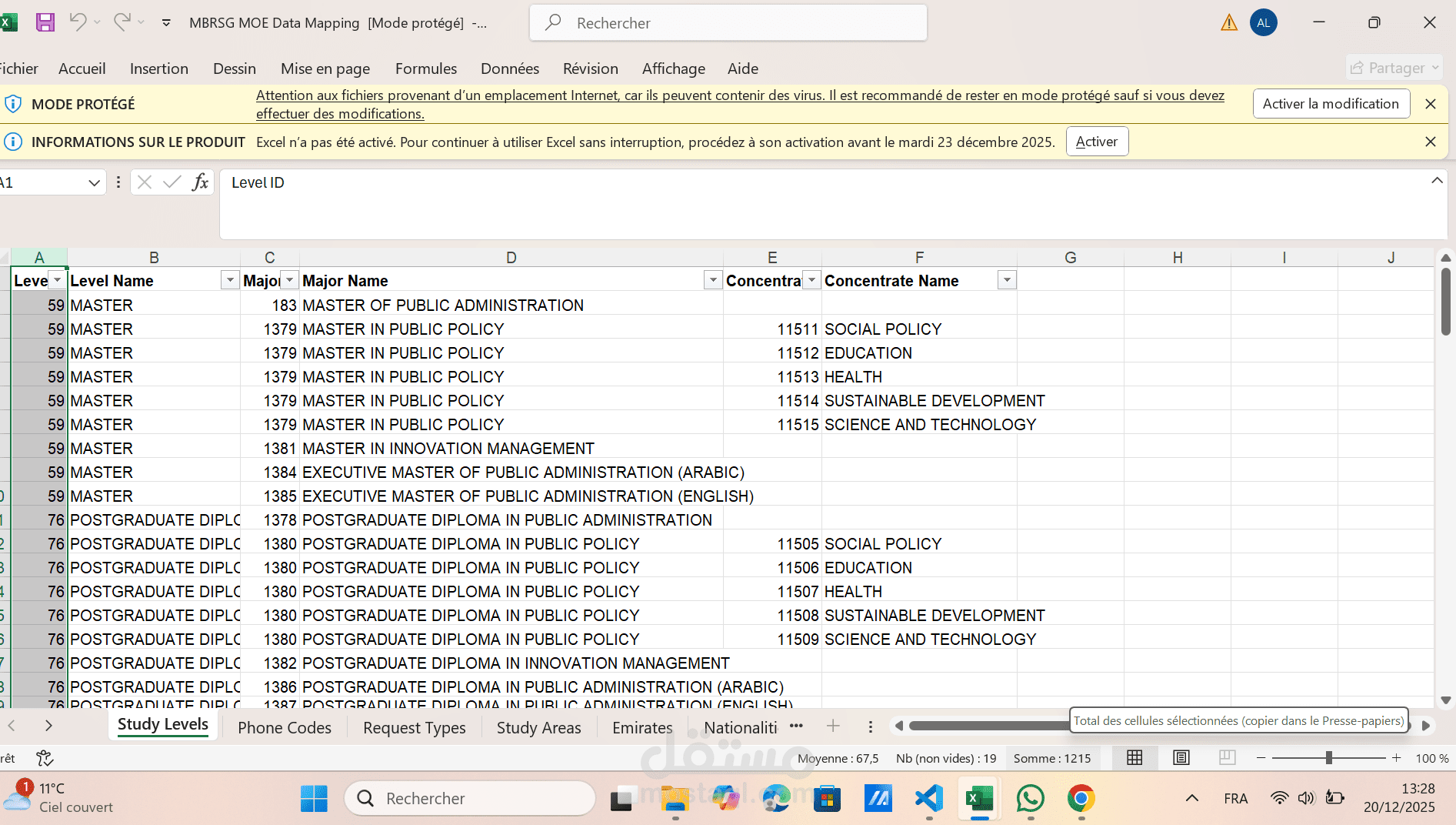 SON to Excel File Conversion