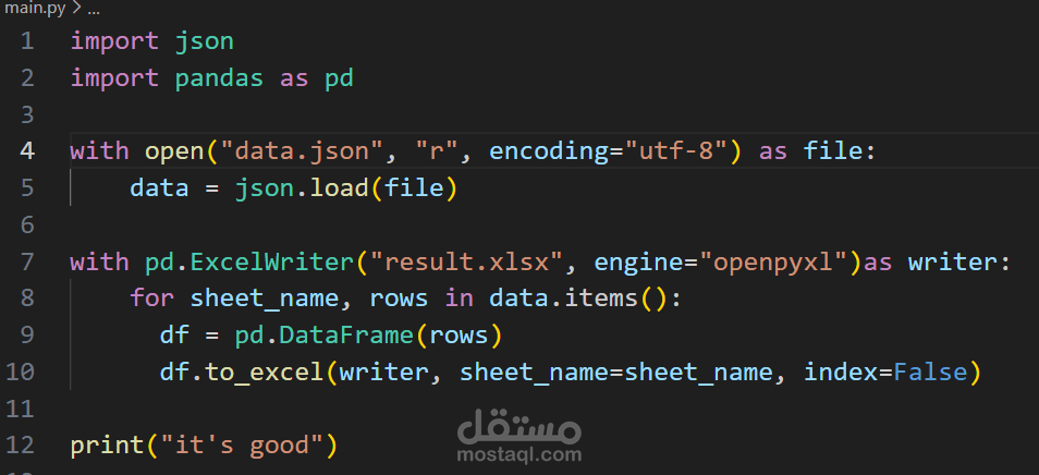 code pandas