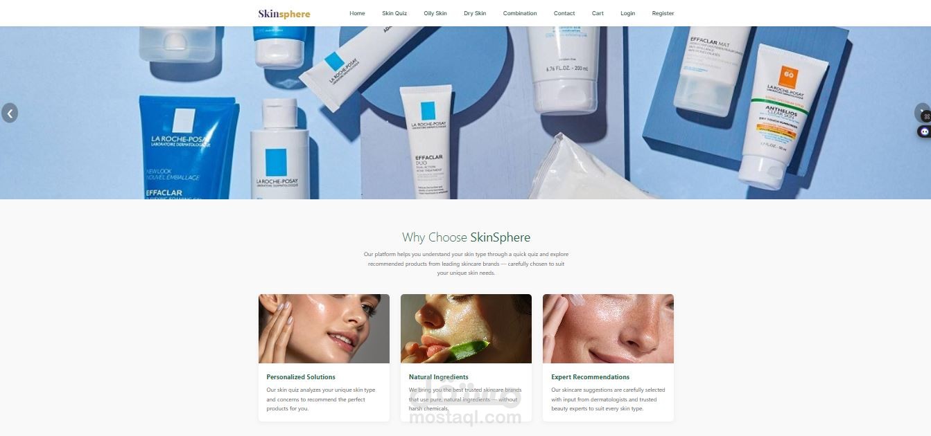 Skinsphere Website