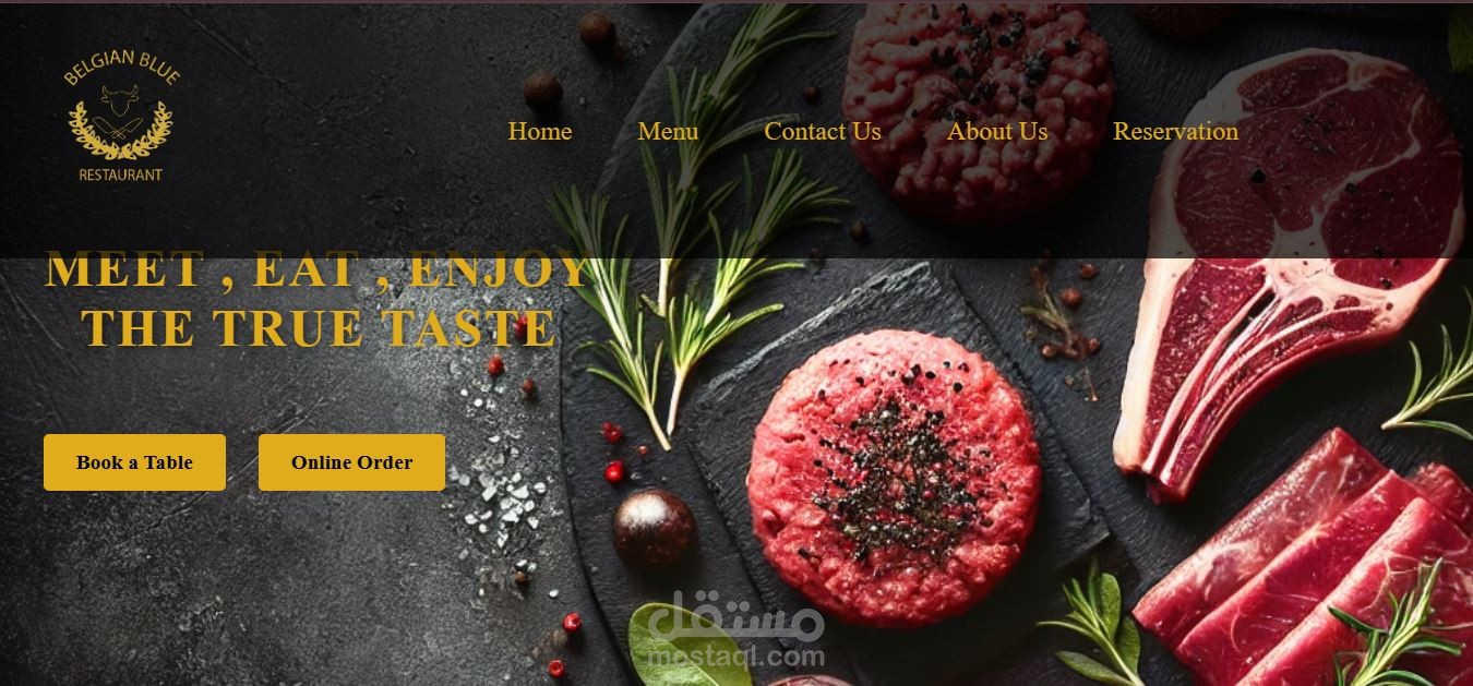 Restaurant Menu