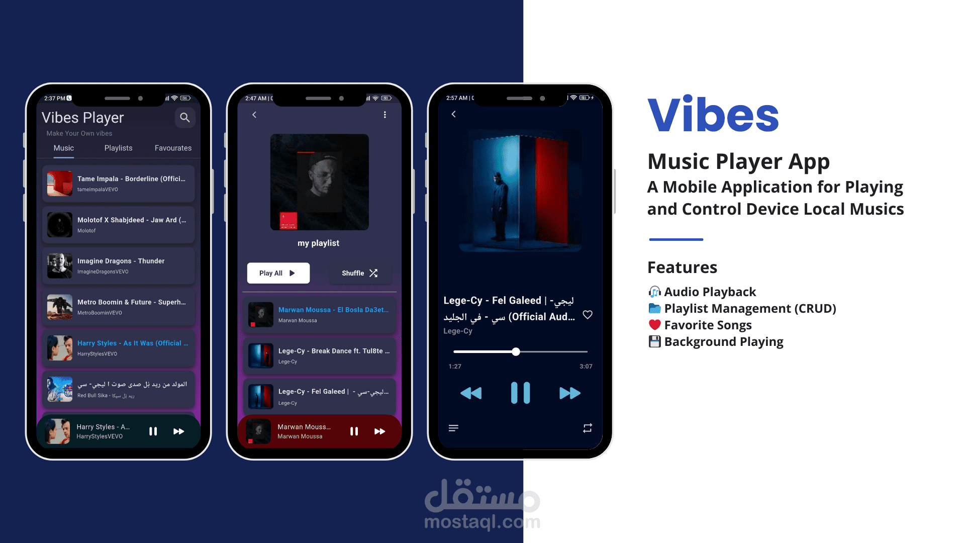 Vibes - Music Player App