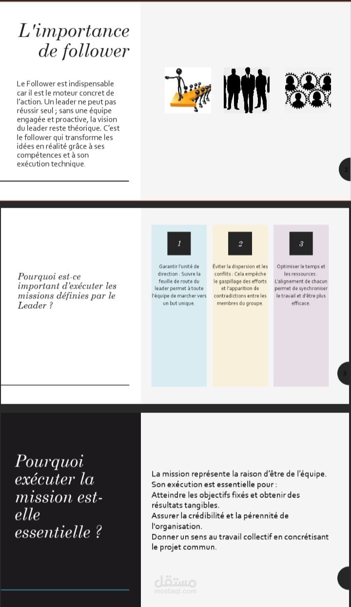 présentation professionnel