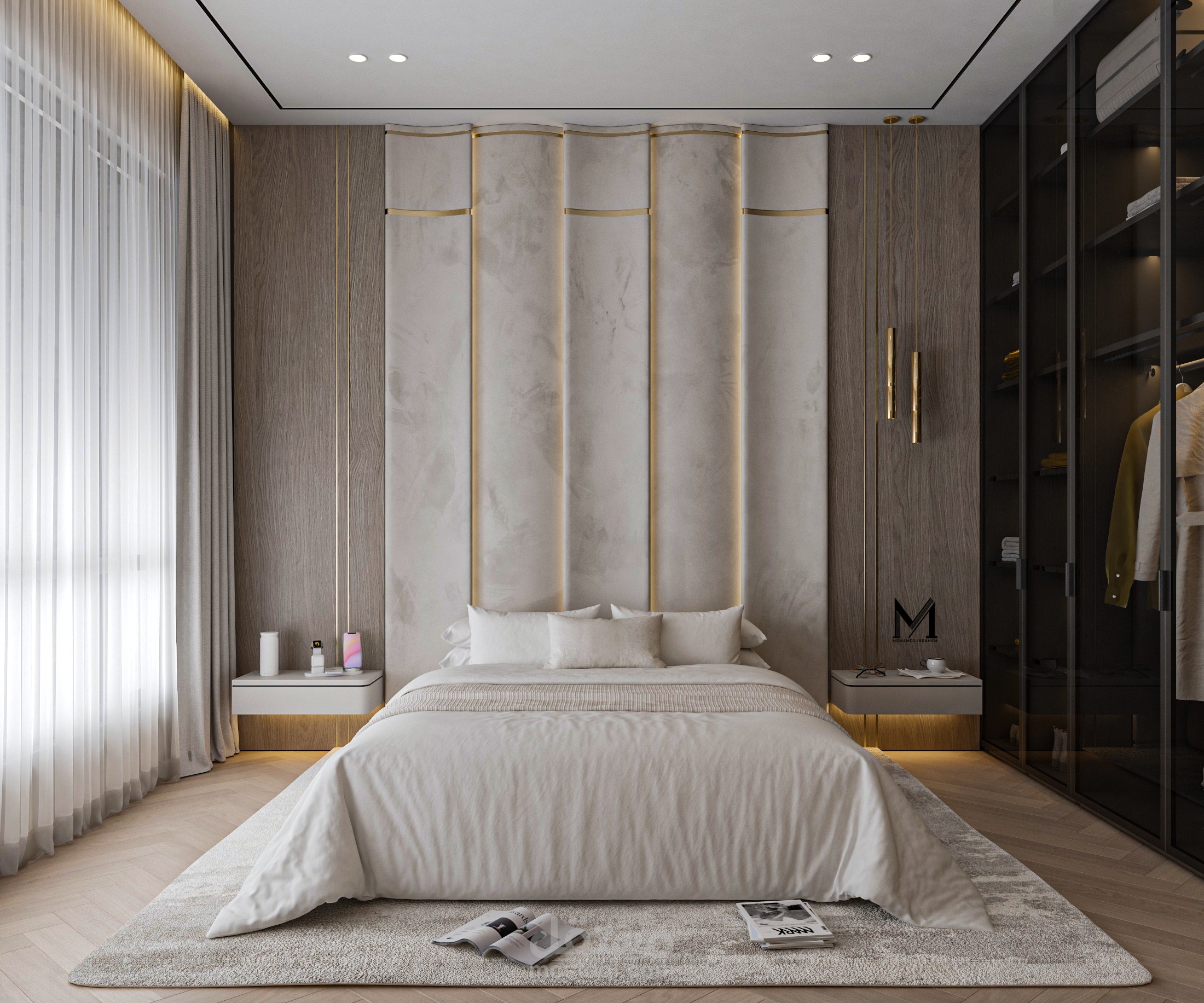 Luxury bedroom design