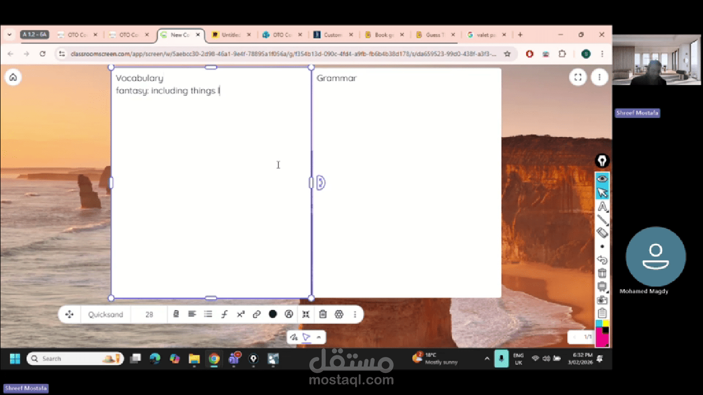 Teaching English online