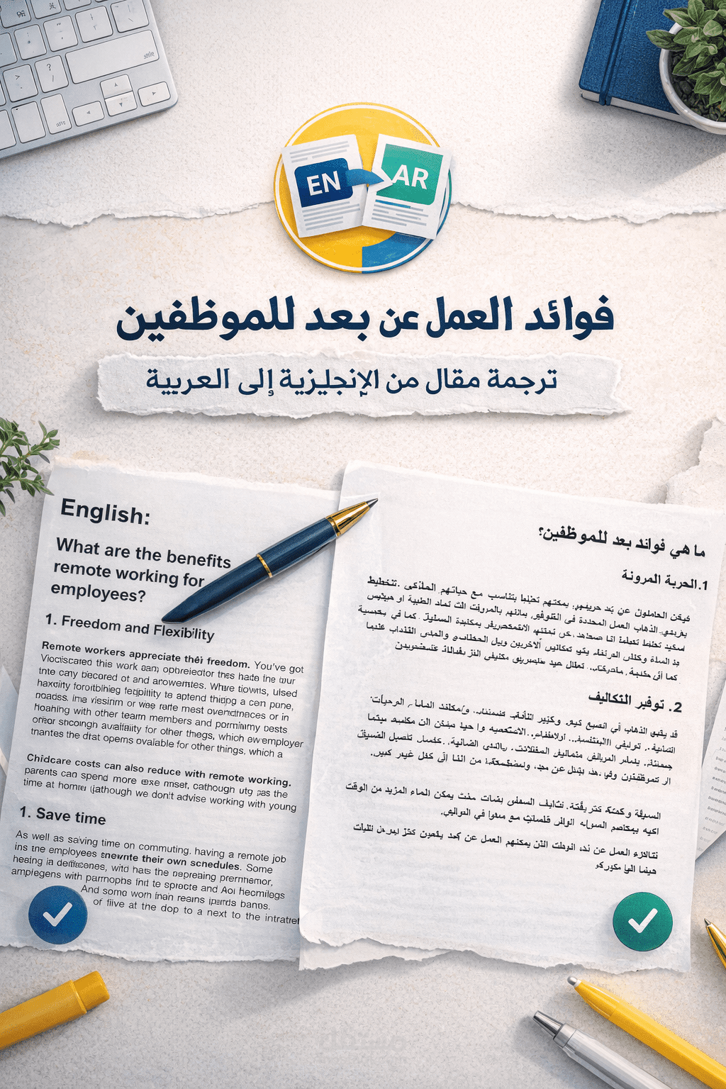 ترجمة مقال