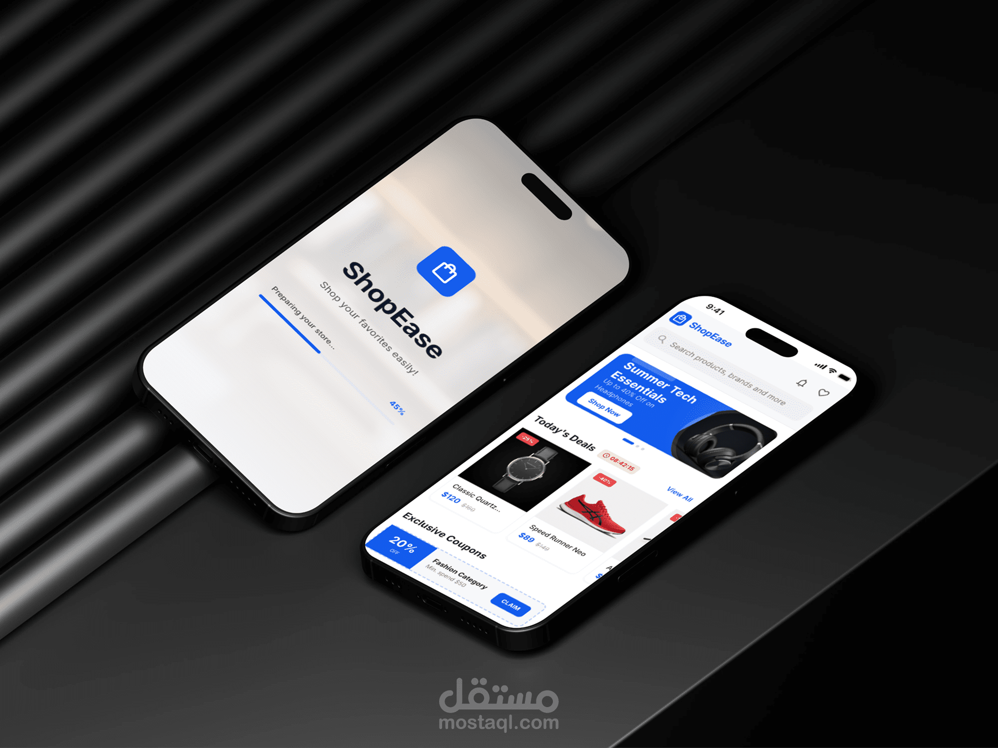ShopEase – Full-Featured E-Commerce UI/UX Design