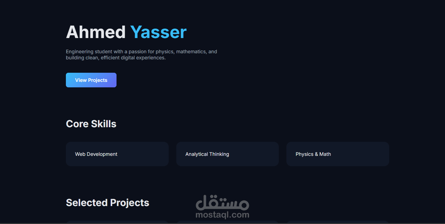 Portfolio Website