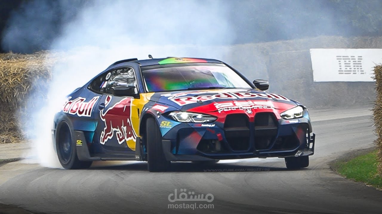 Drift Cars show at Festival of Speed 2024