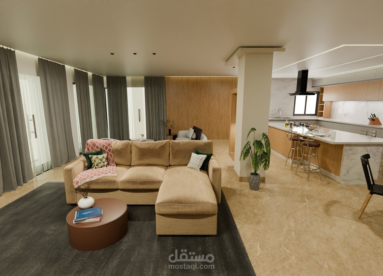 الإستغلال المثالي للمساحات الواسعة والمفتوحة