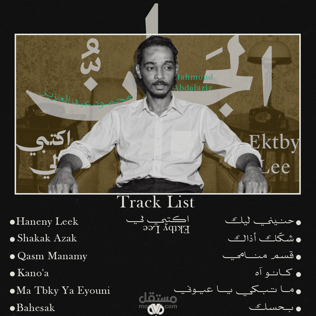 Track list poster