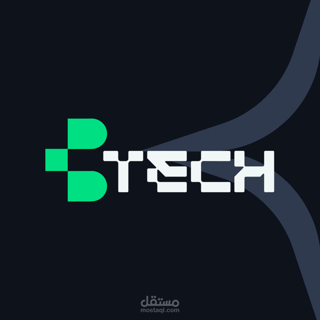 B technology logo