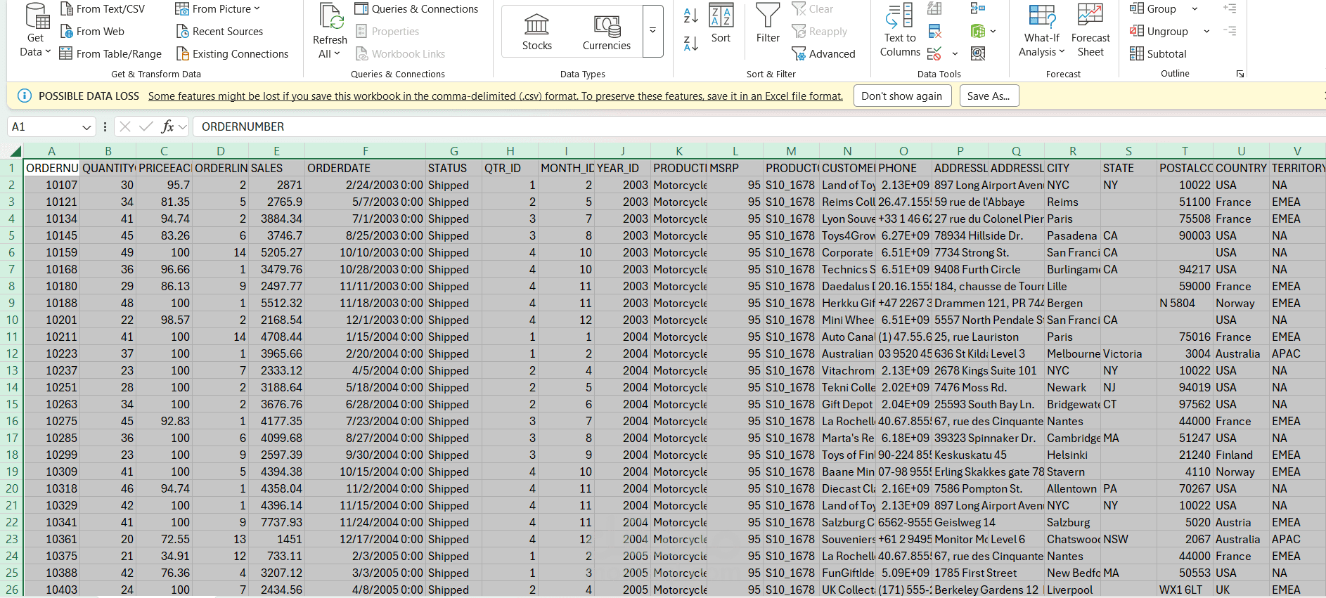 data cleaning