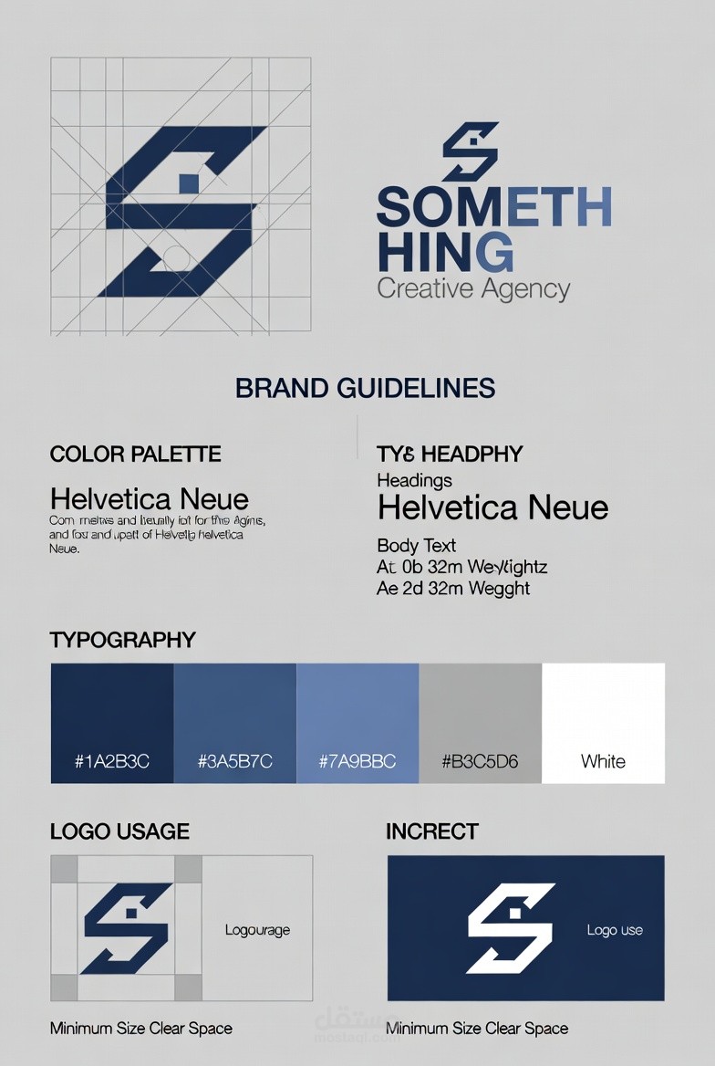 تصميم هوية بصرية متكاملة