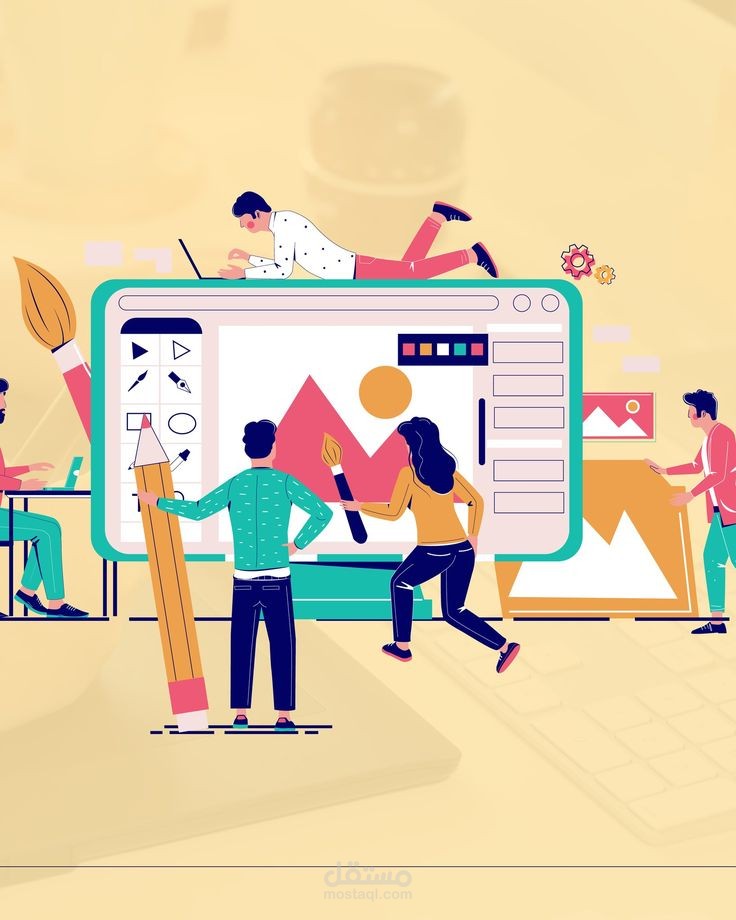 تصميم البوسترات والشعرات