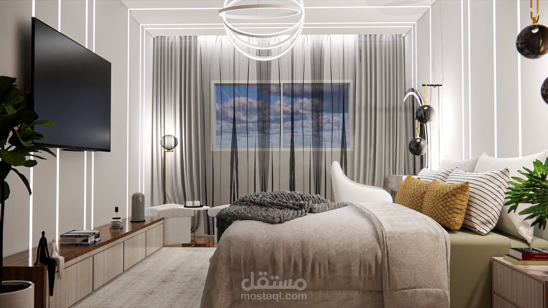 تصميم غرفة ماستر