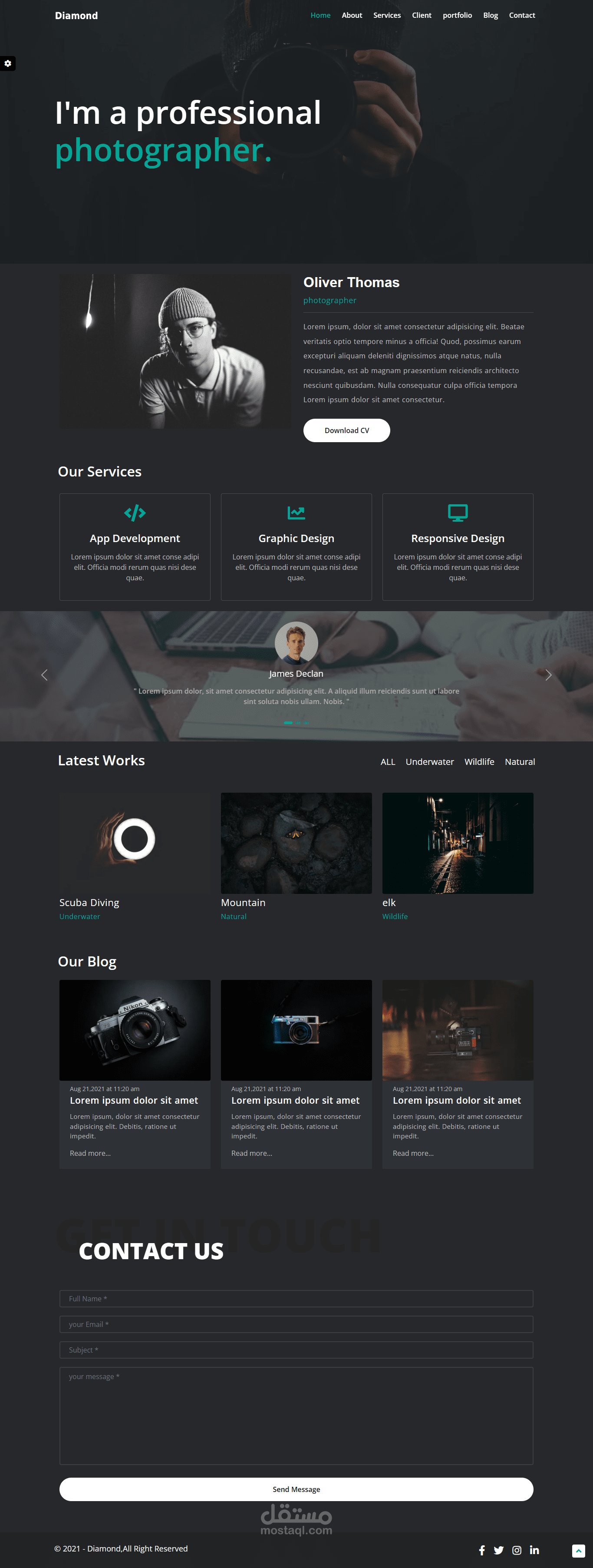 responsive portfolio