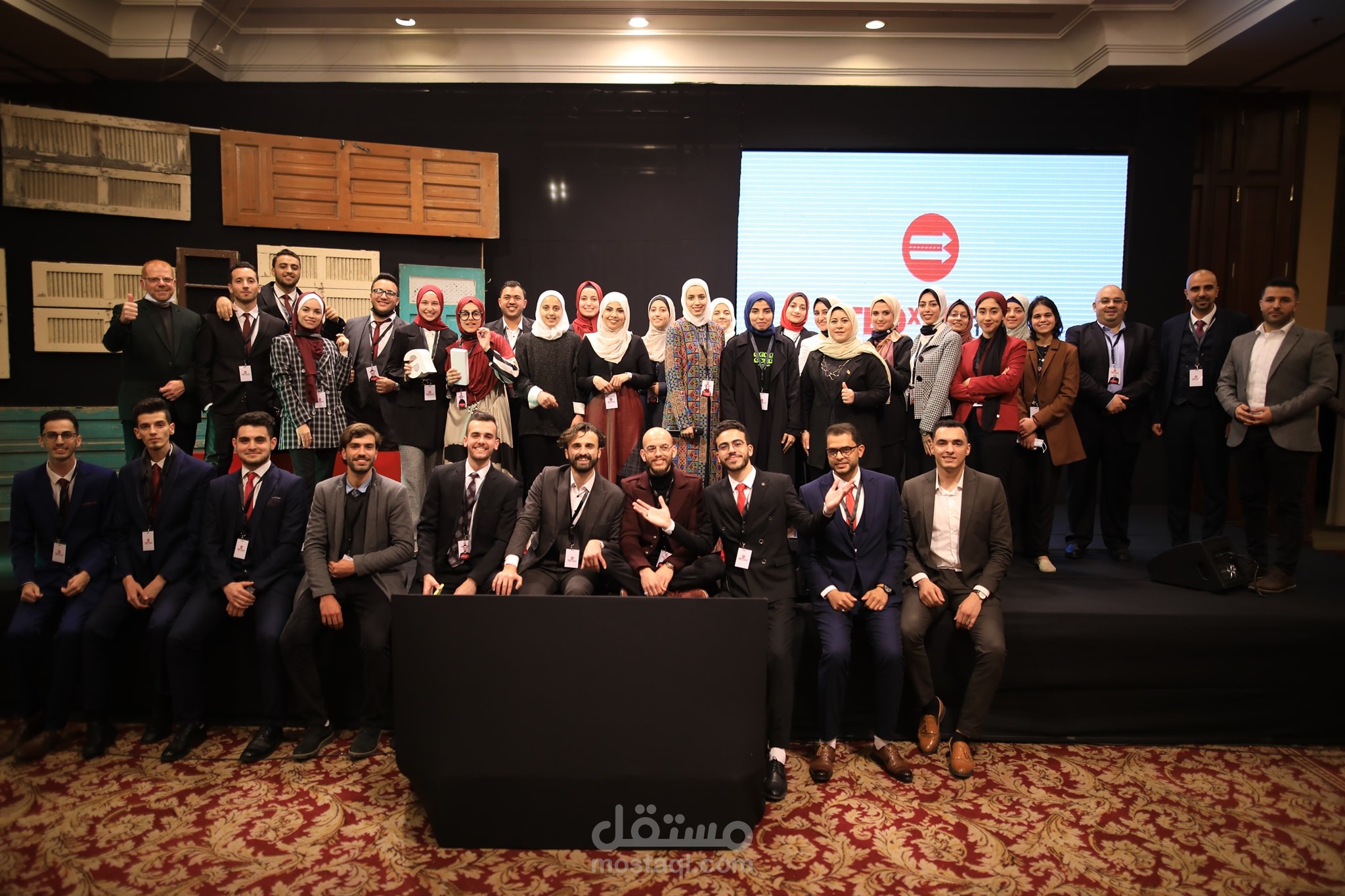 تنظيم حفل مشروع TEDx  العالمي في غزة