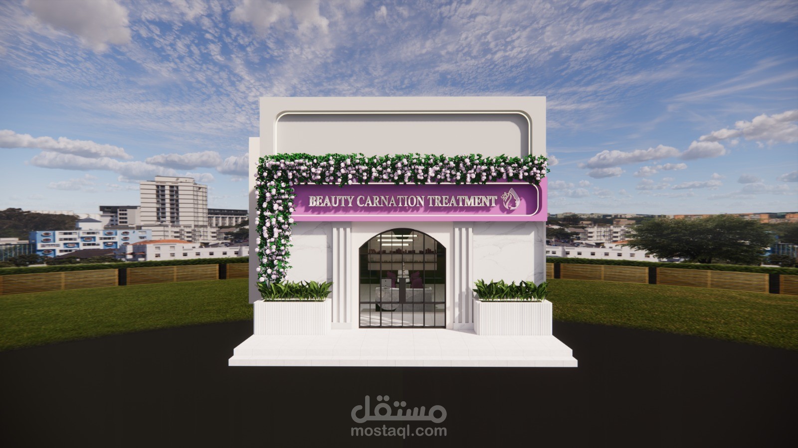 تصميم صالون تجميل