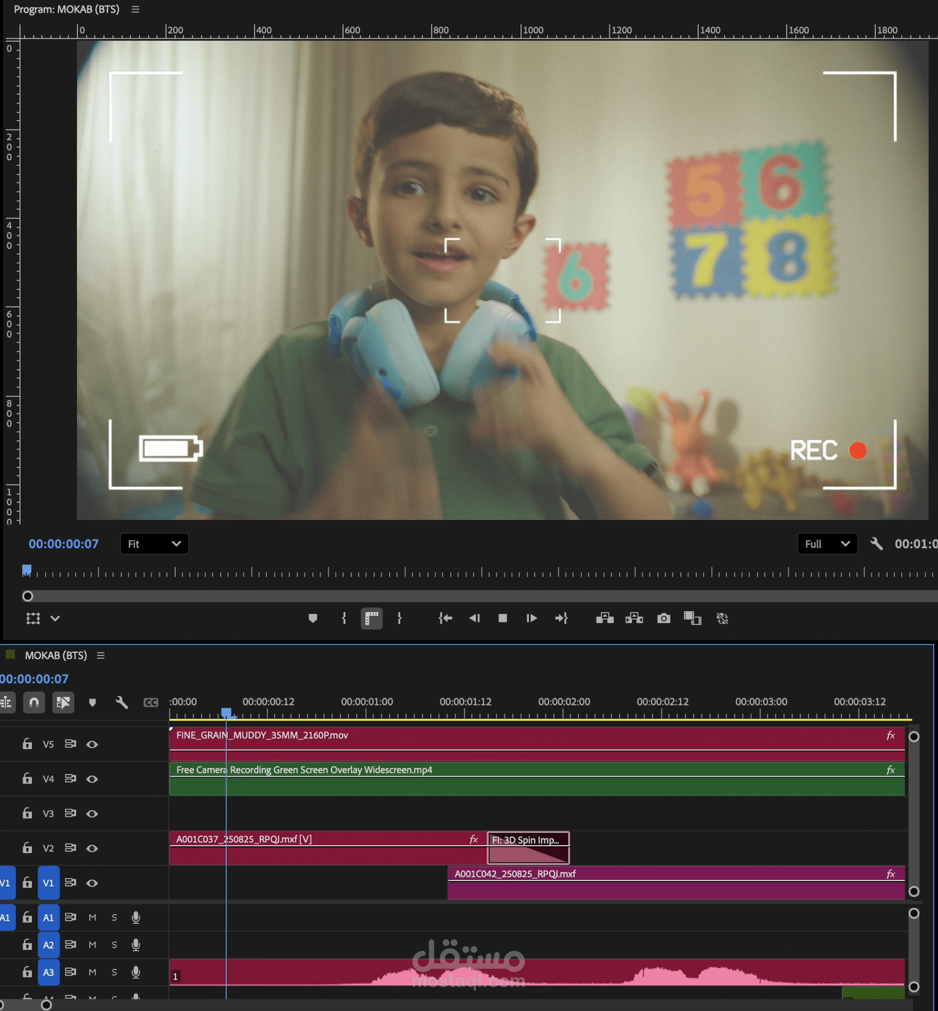 BTS Of Mukab Commercial Shoot