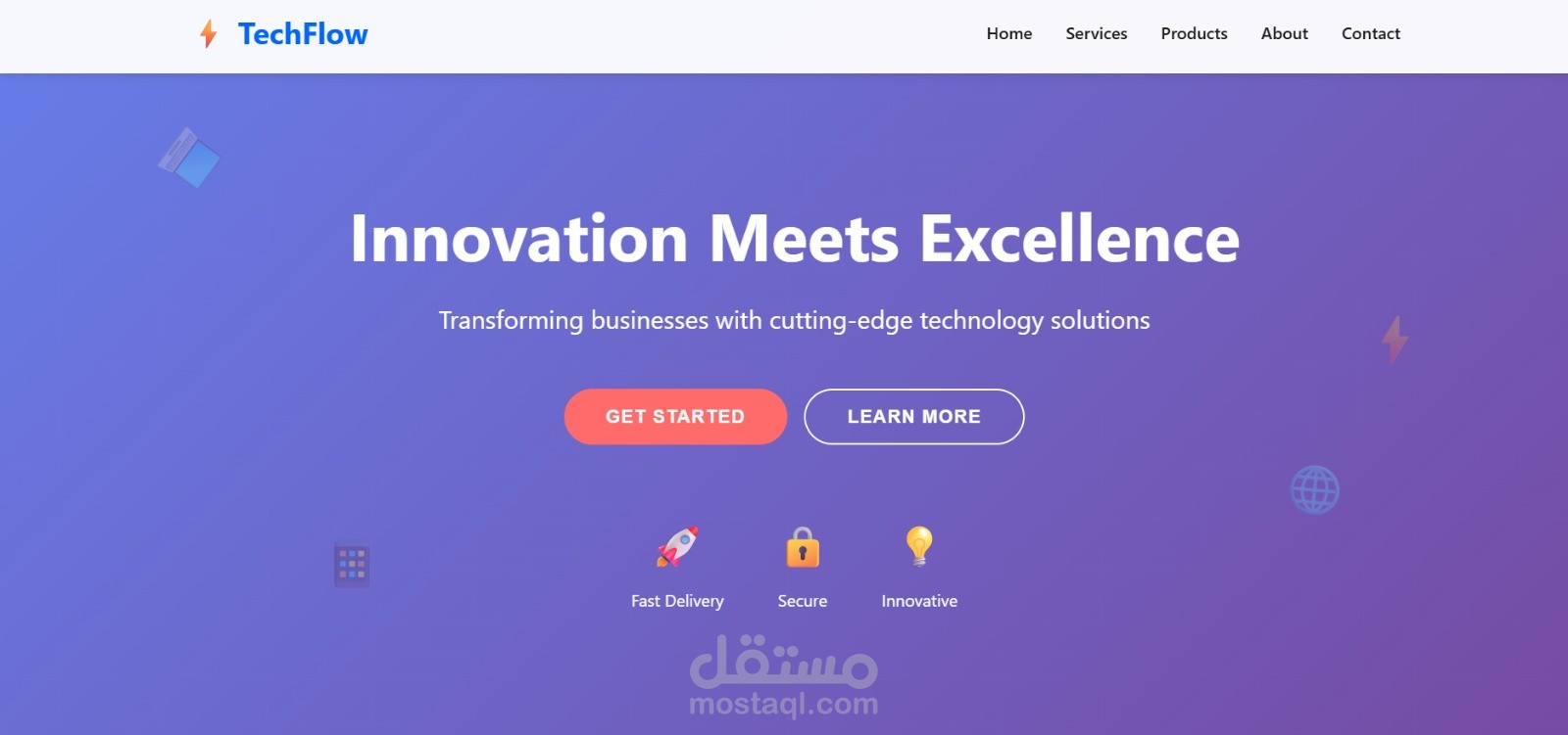 موقع تعليمي إلكتروني عبر الويب