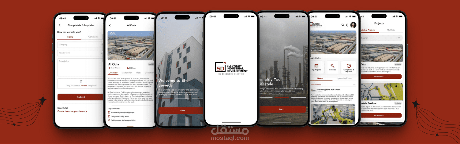 برنامج اداري لمستثمرين شركة السويدي