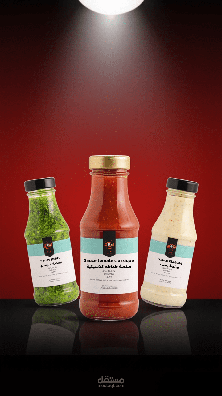 SIG  مشروع متخصص في تصنيع وتطوير صلصات جاهزة للمعكرونة