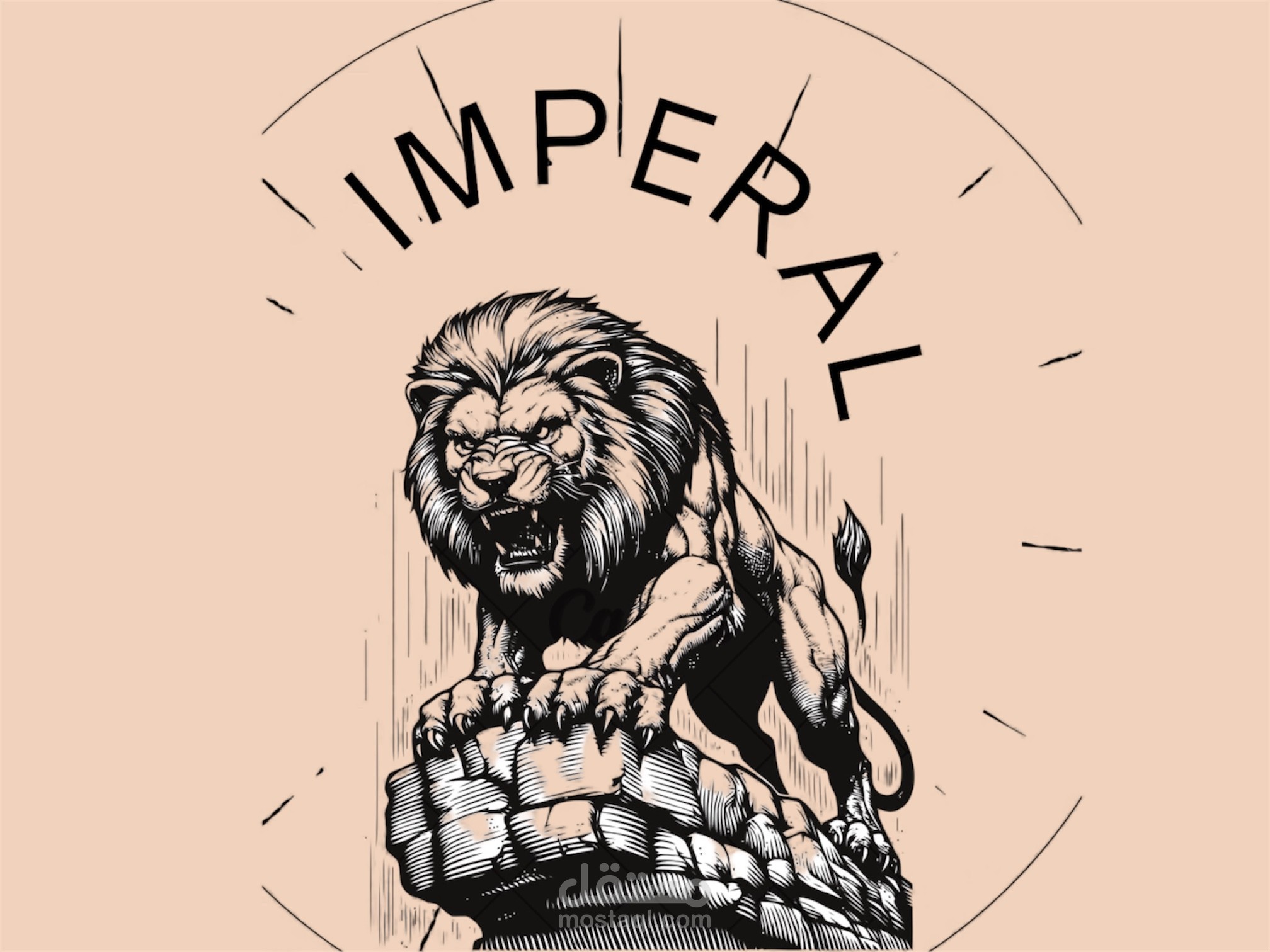 تصميم شعار (Logo) لعلامة تجارية للملابس - نمط كلاسيكي (Vintage)