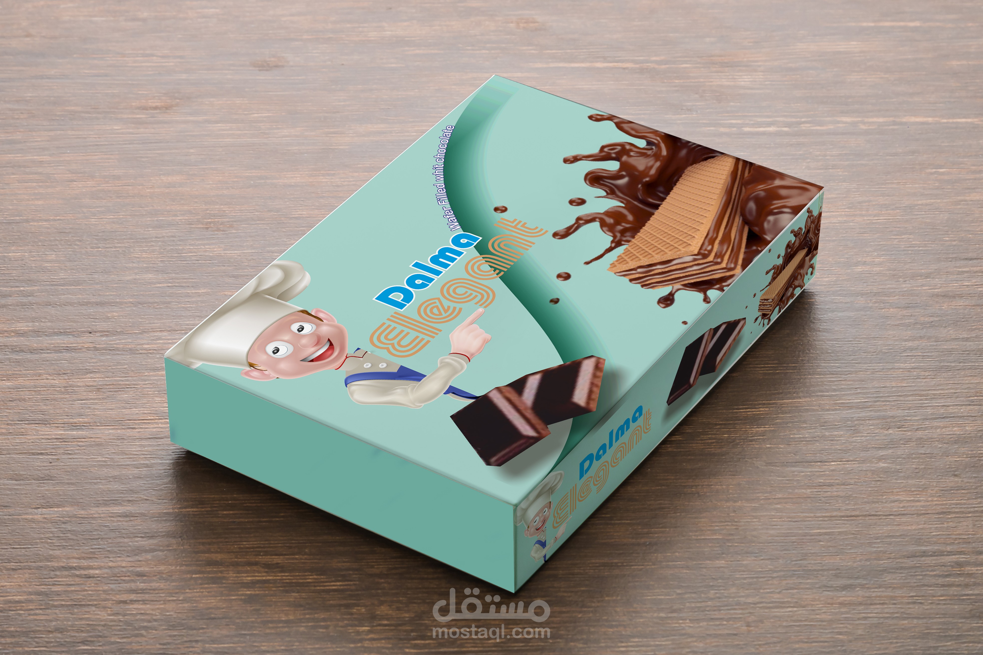 تصميم كرتوننة بسكوت دلما