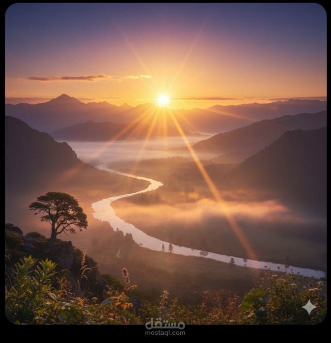 كتابة محتوى قصصي ملهم - قصة "حين استيقظت روحه قبل الشمس"