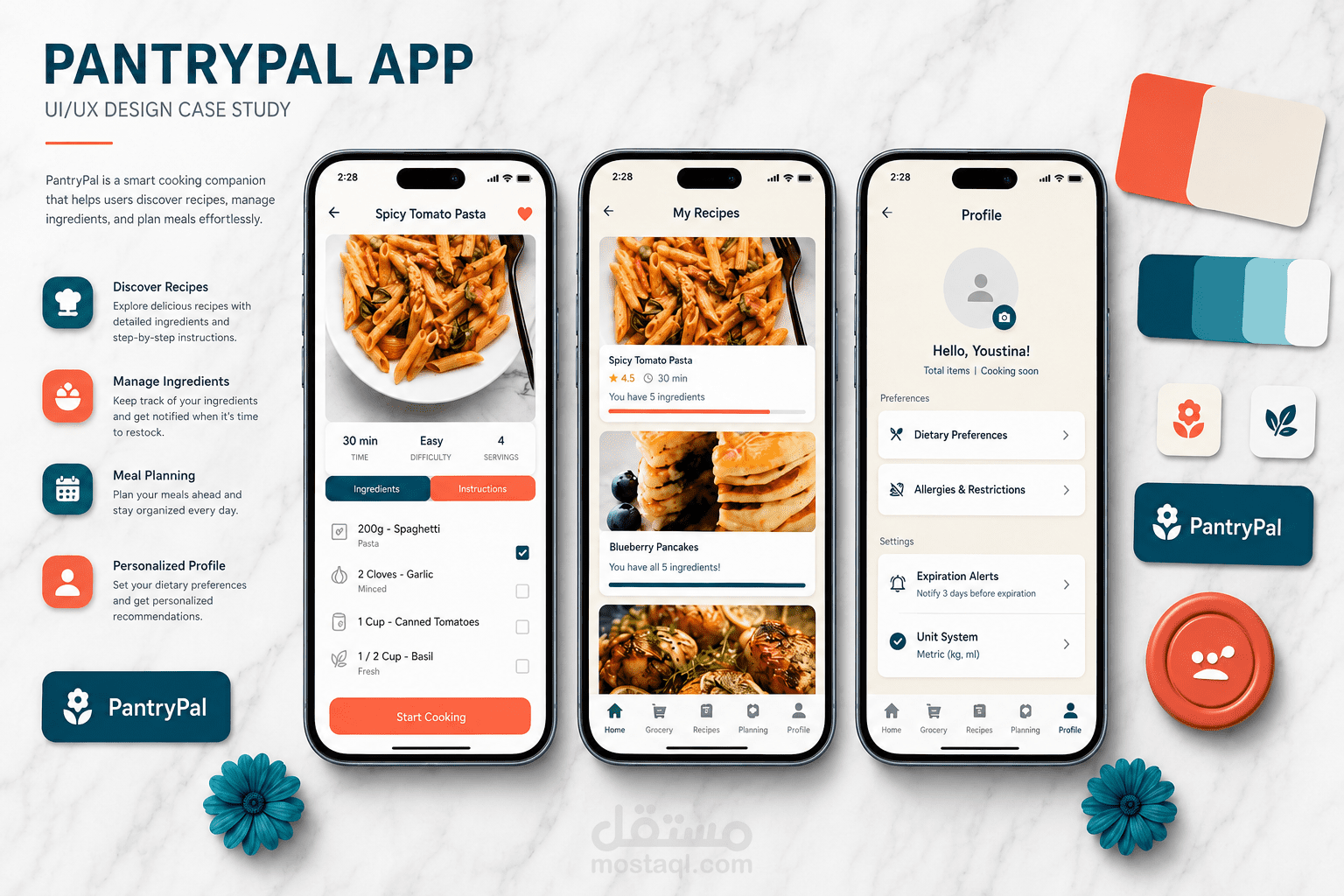 PantryPal تطبيق Flutter احترافي لإدارة مخزون المطبخ وتتبع تواريخ الصلاحية