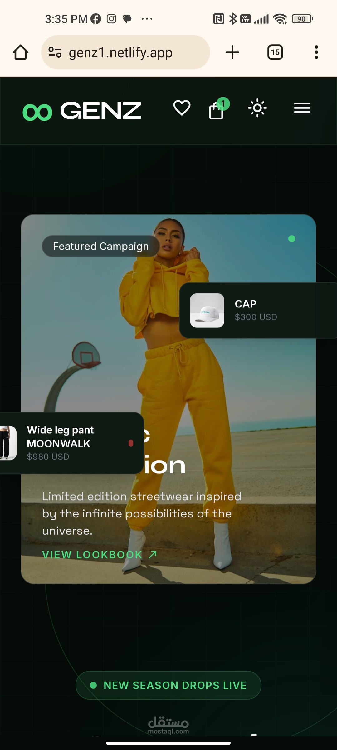 Genz brand