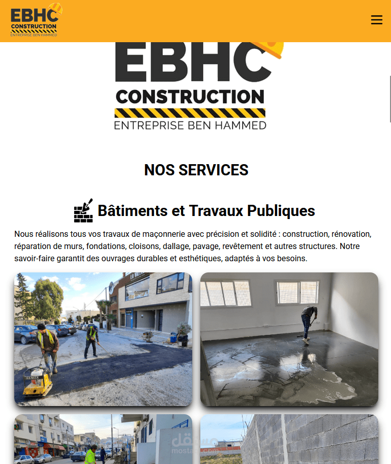 Contractor Landing Page