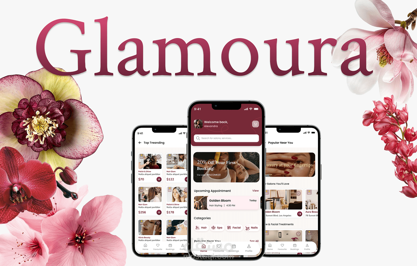 Glamoura – A Modern Salon Booking App