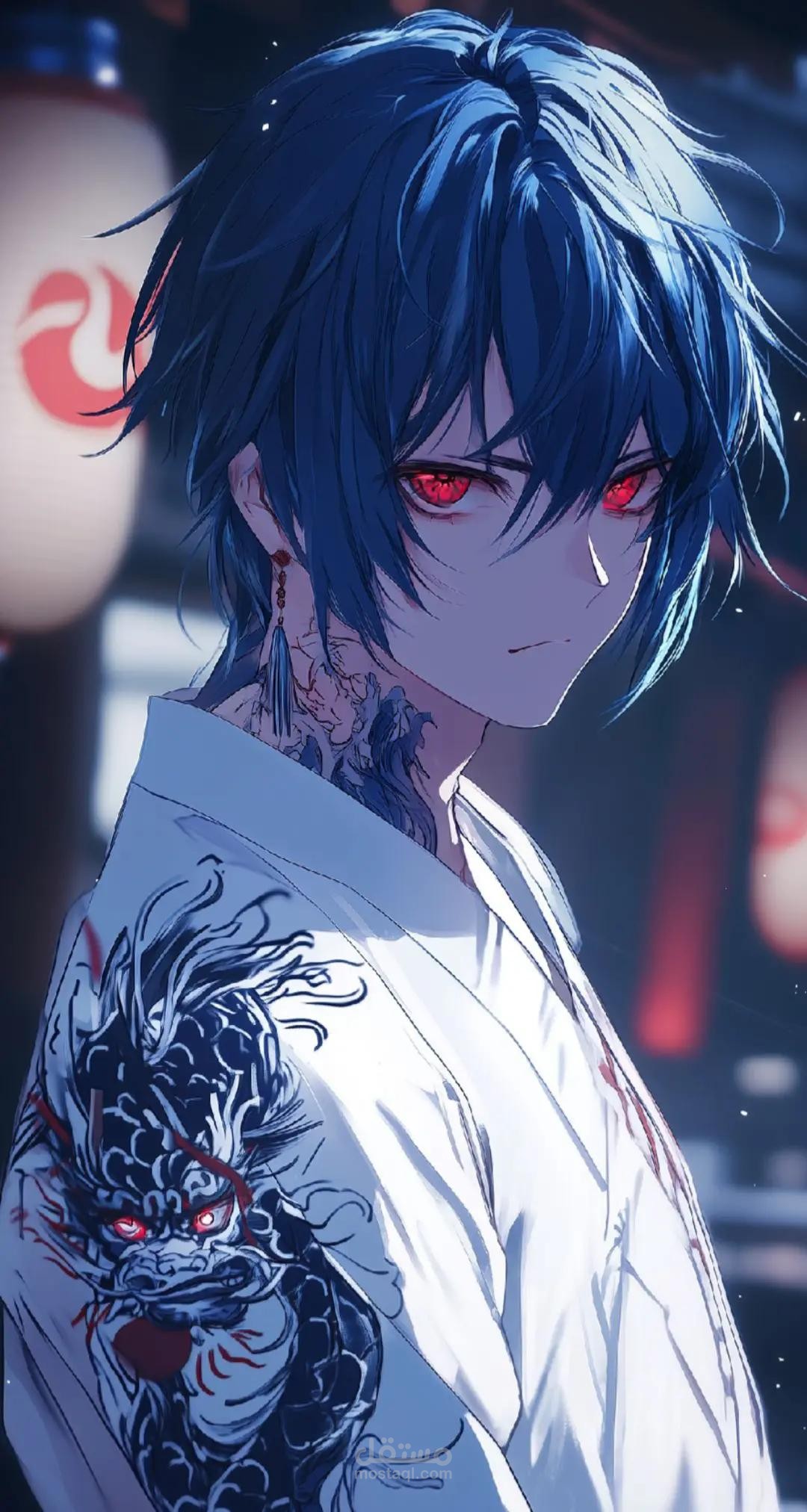 سكون الفوضى: يعبر عن ملامح الشخصية الهادئة رغم الوشوم والرموز القوية