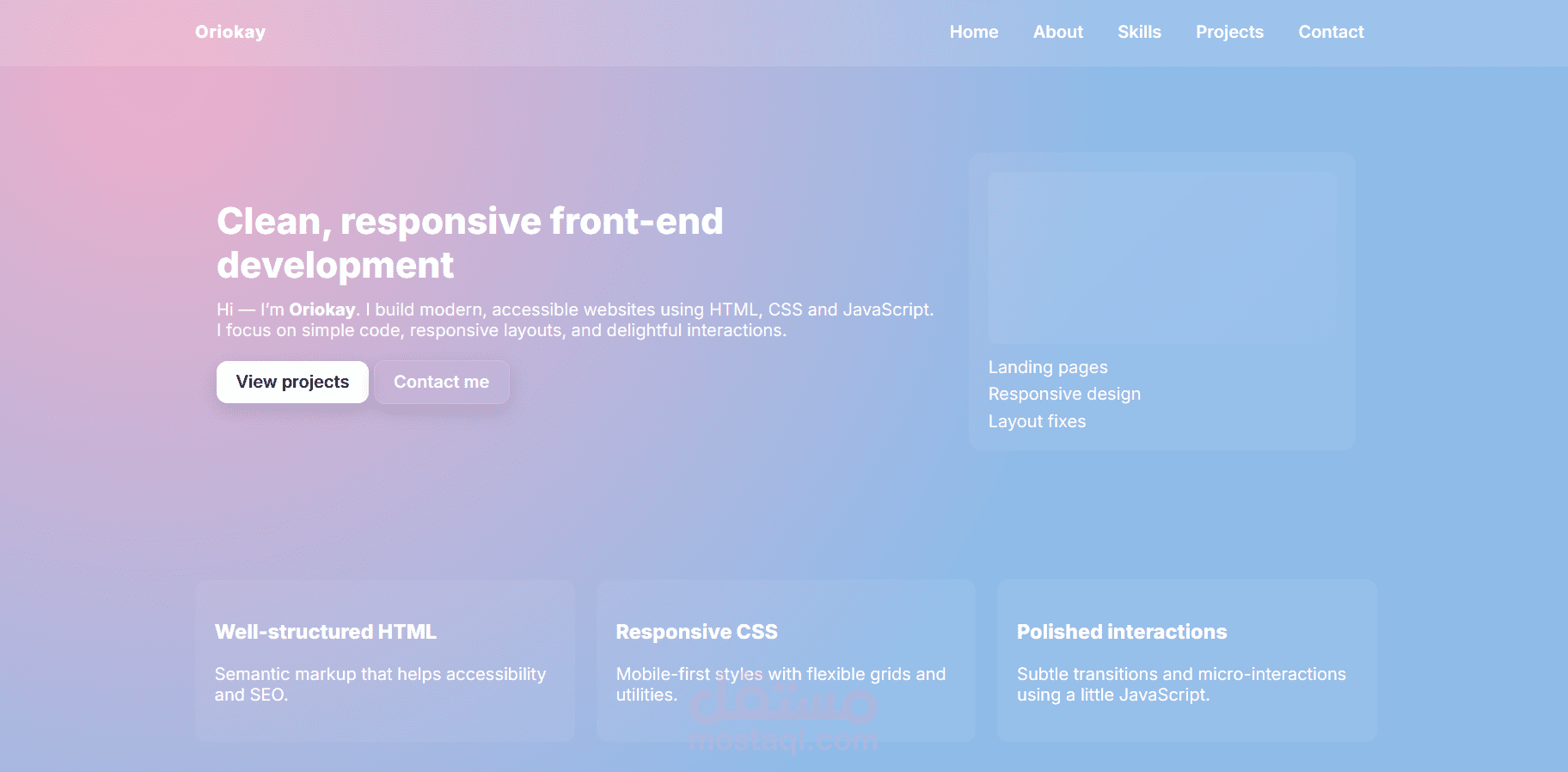 Professional-Portfolio