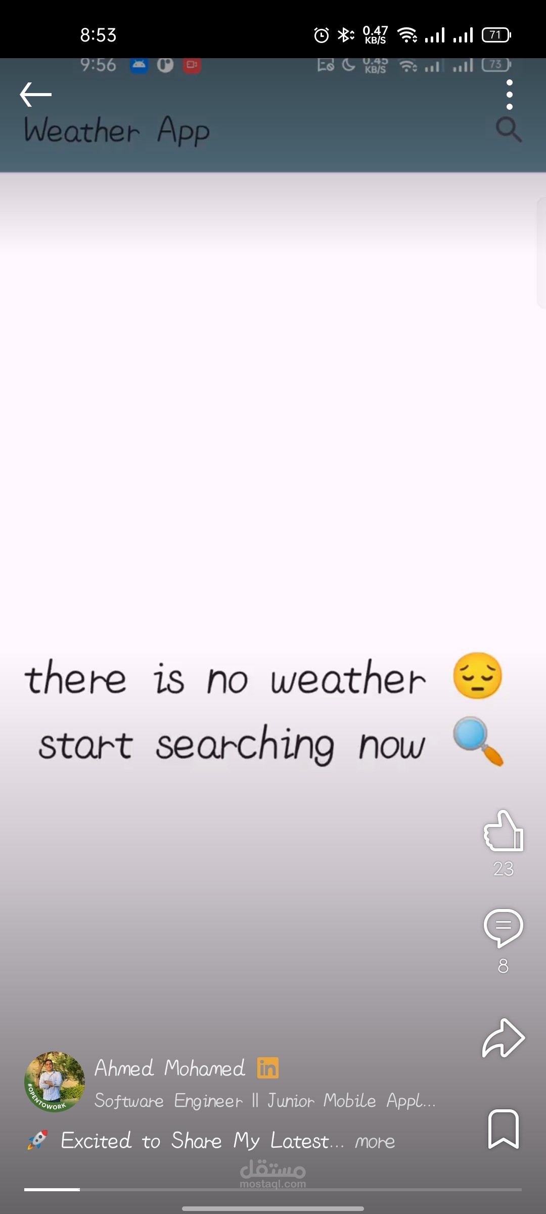 Weather app