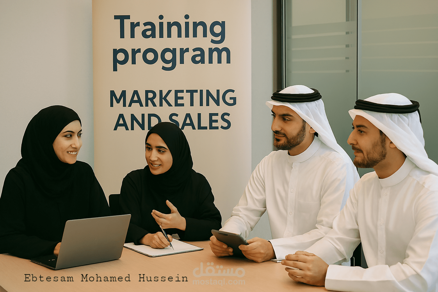 تقرير ختامي احترافي لبرنامج تدريبي