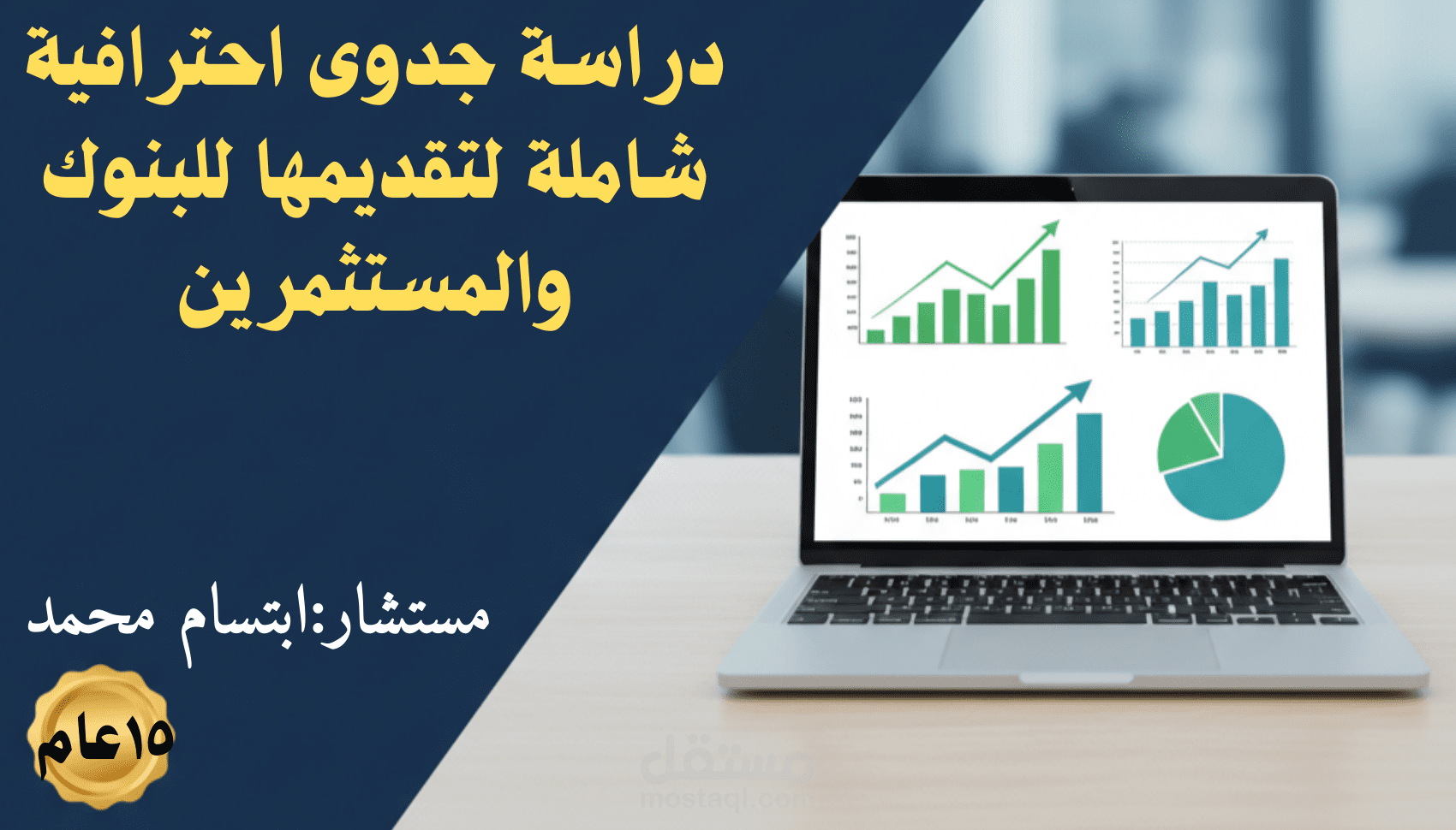 دراسة جدوى مالية وتشغيلية مع مؤشرات مالية دقيقة لأقناع المستثمرين والبنوك