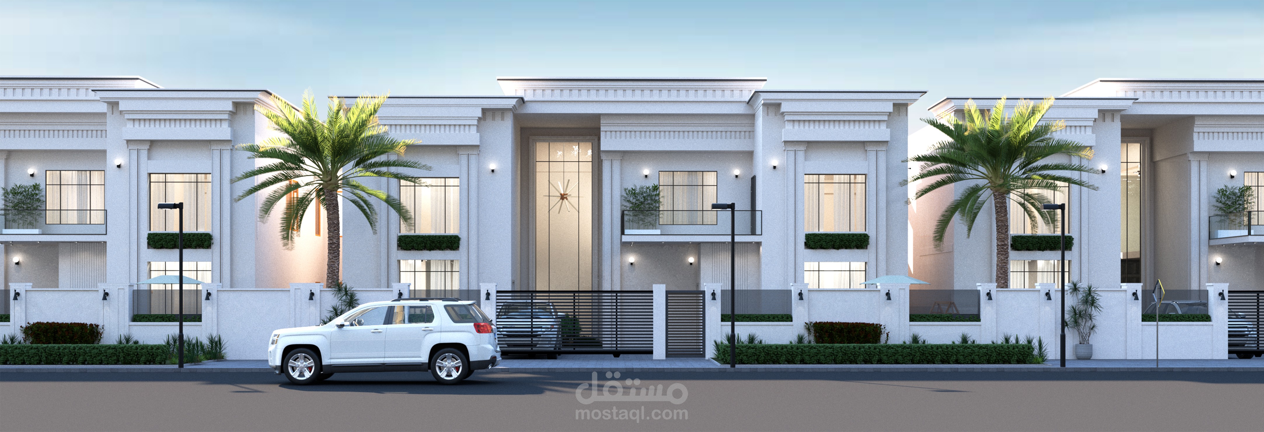 مشروع سكني مجمع المنجز