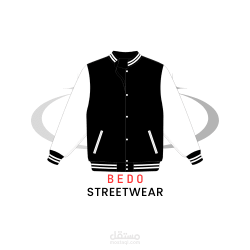 Black and White Y2K Streetwear Clothing Logo