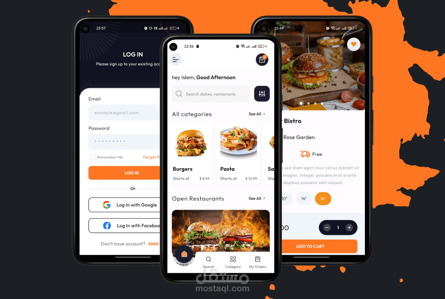 ليك فود (LikFood) – تطبيق ذكي لطلب و توصيل الأكل