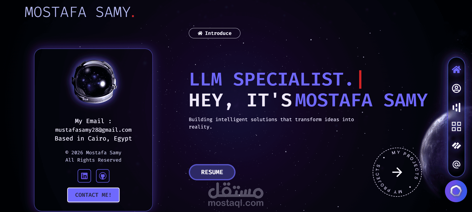 AI-Powered Personal Portfolio with Smart Chatbot