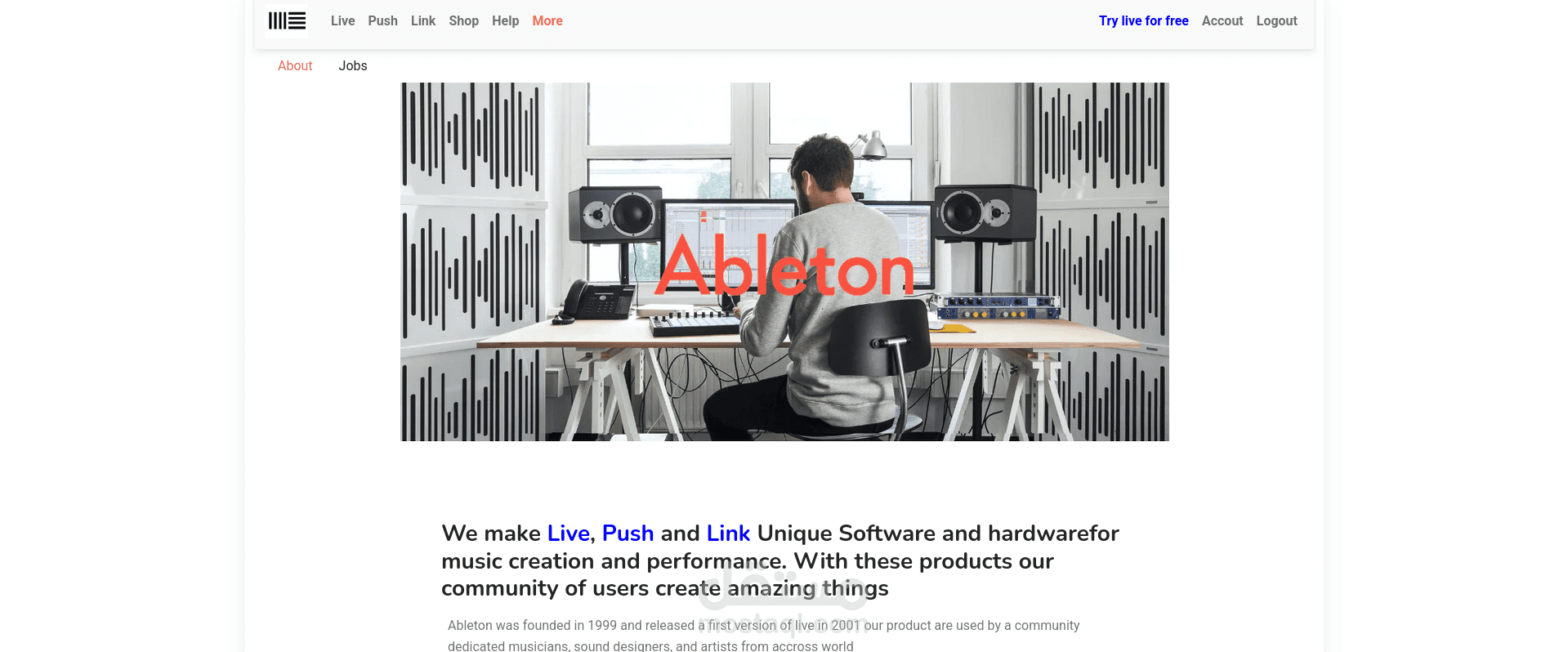 موقع الكنروني خاص بشركة ابلتون الالمانية