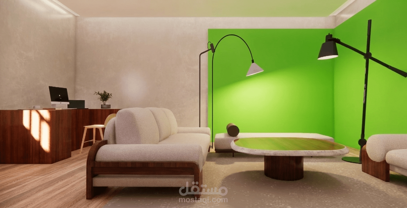 تصميم Booth لاستيديو