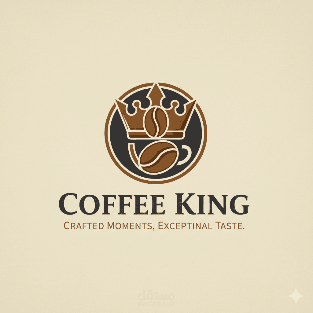 براند متجر قهوة coffee king